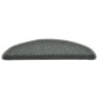 vidaXL Stufenmatten 15 Stk 56x17x3 cm Dunkelgrün Halbrund 322360_6