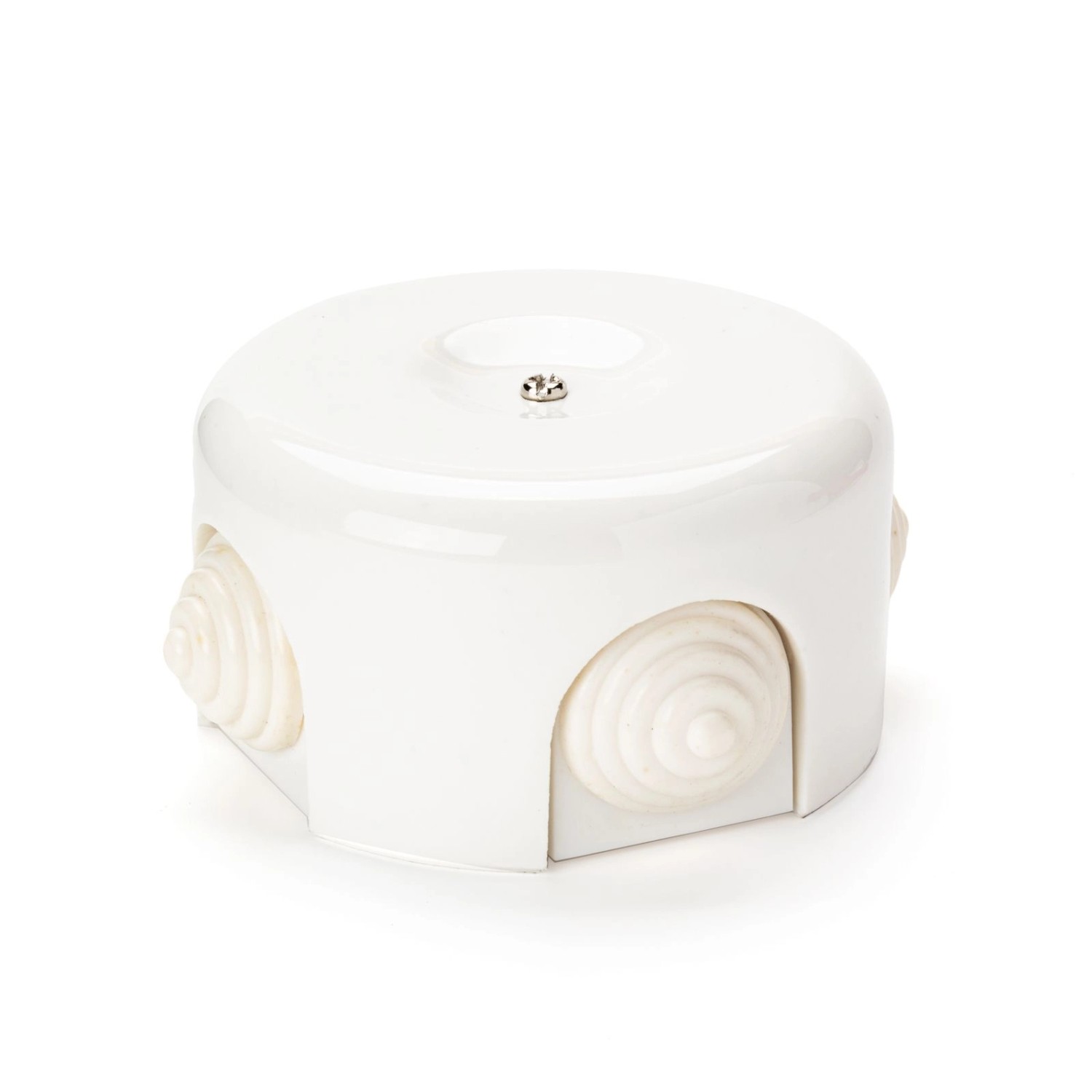 Orion Lightstyle Verteilerbaldachin Keramik Ø 75 mm Weiß