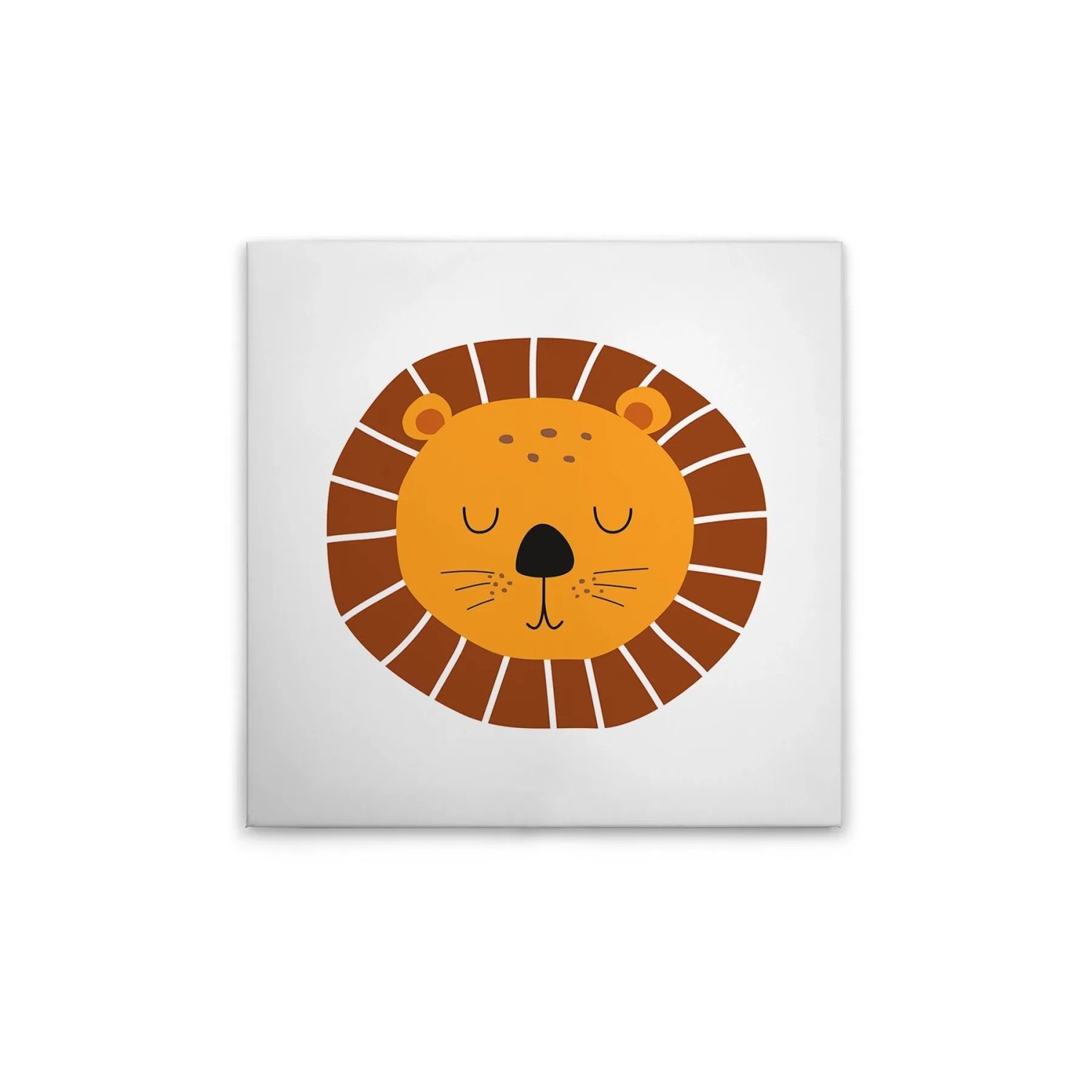 Tadessi Leinwandbild - M1-No.51965 - Löwe - 60 x 60 cm - Quadratisch
