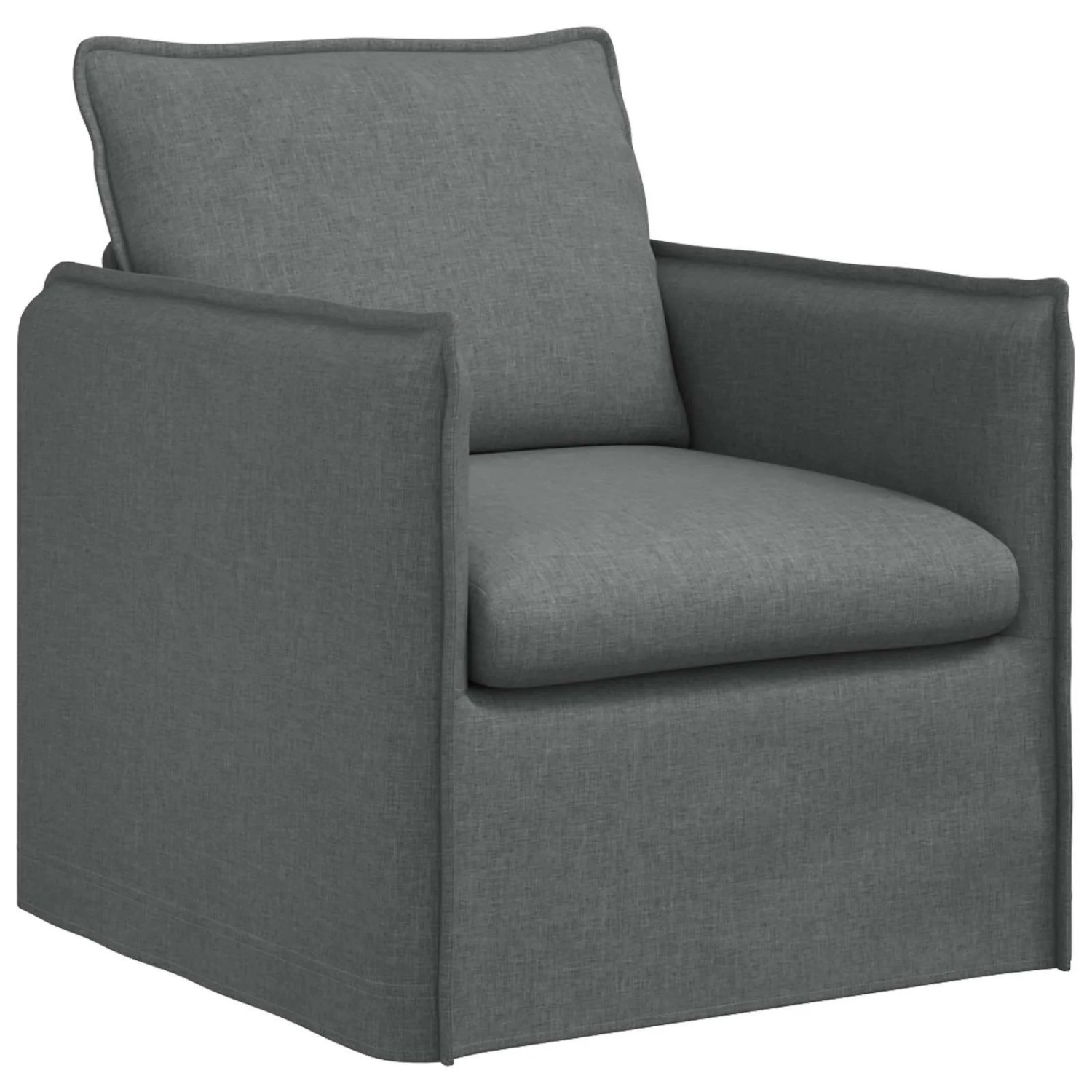 vidaXL Sofa Dunkelgrau 195 x 82 x 85 cm Stoff 42024505