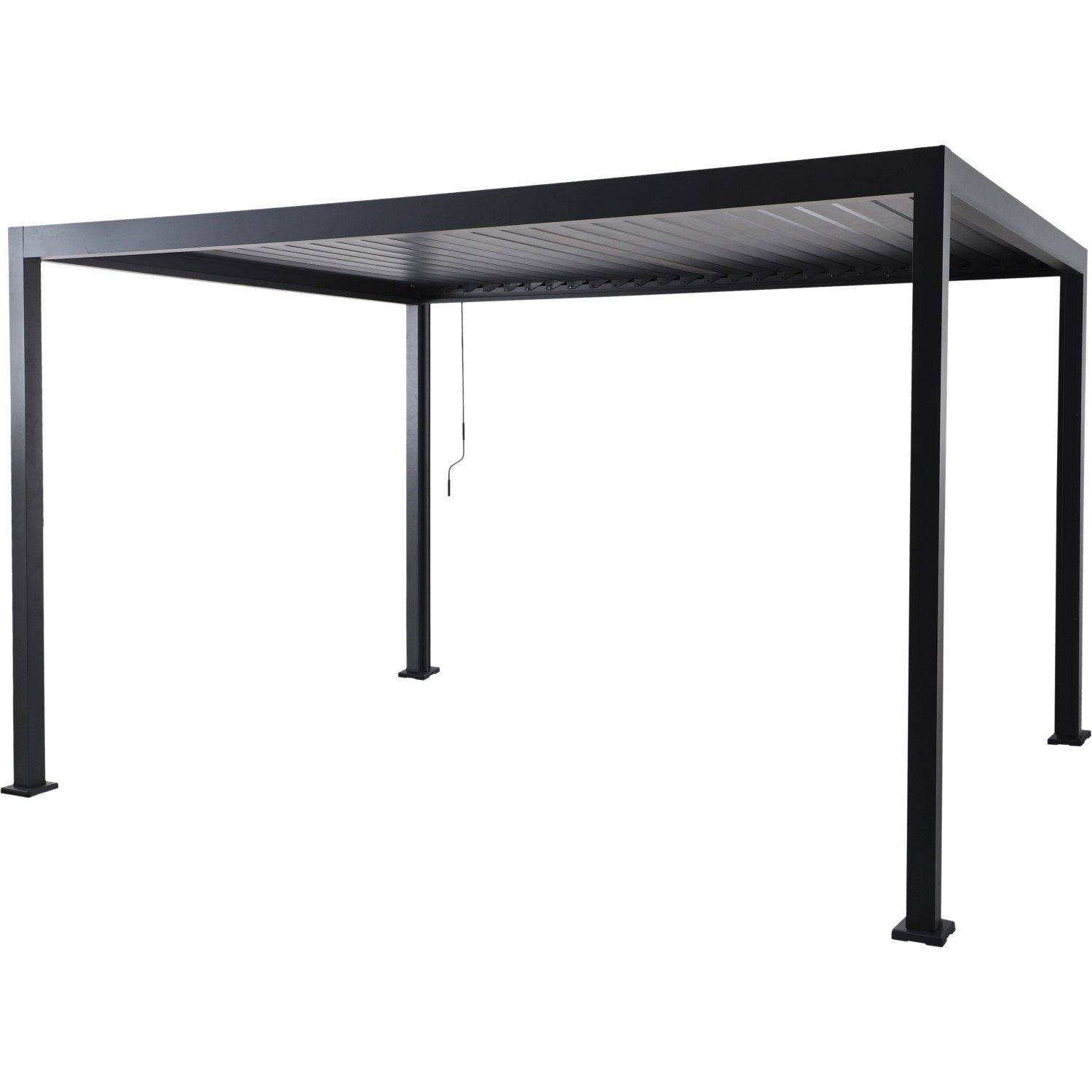 Pergola Carinda Alu Anthrazit 239 cm x 389 cm x 296 cm