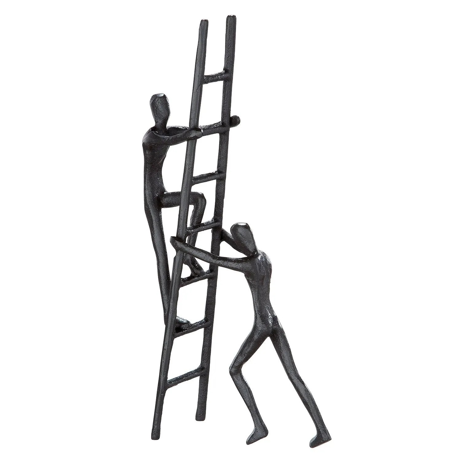 Gilde Skulptur Teamwork Braun 23,5 cm x 12 cm
