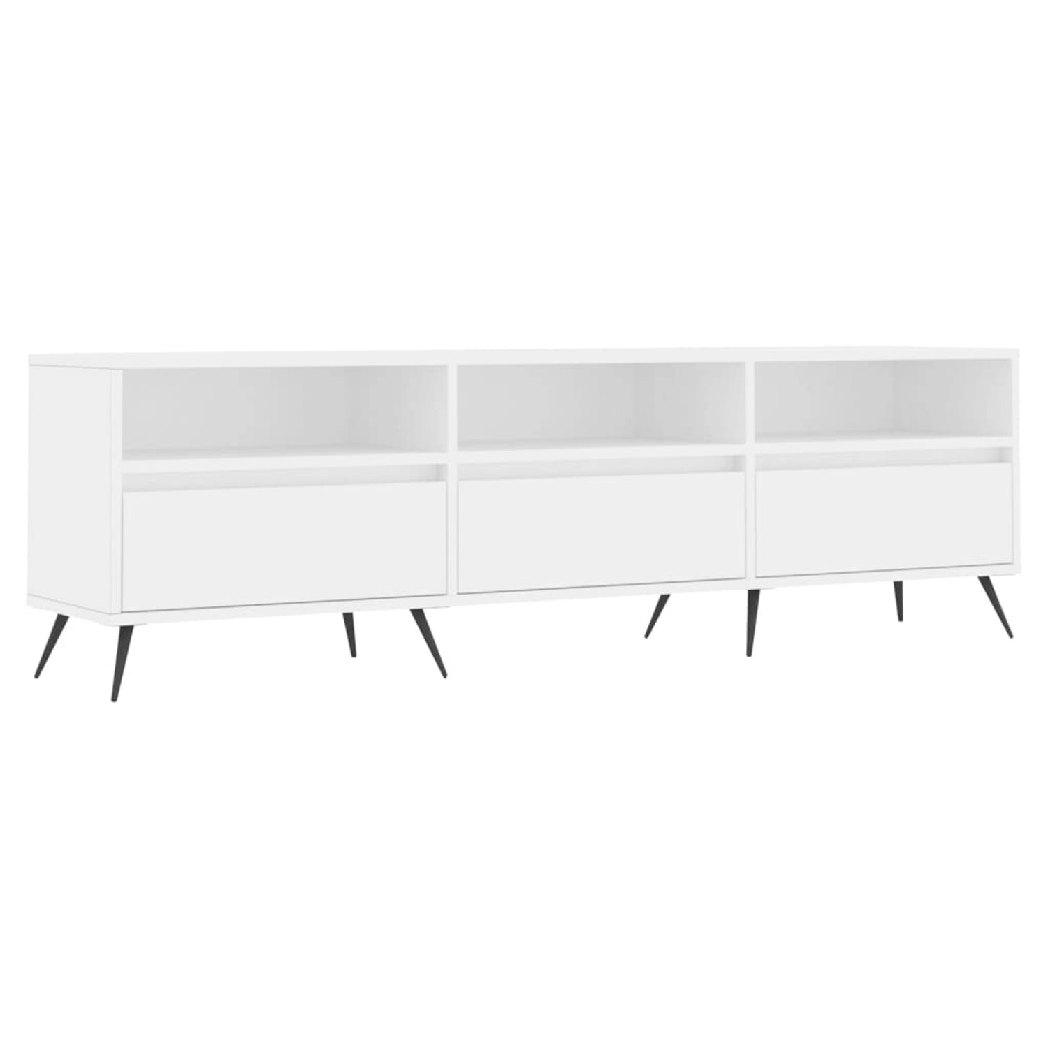 vidaXL TV-Schrank Weiß 150x30x44,5 cm Holzwerkstoff 831252 günstig online kaufen