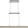 Moderne LED-Pendelleuchte Straight, 103,5 cm, aus Aluminium. Dimmbar und höhenverstellbar.