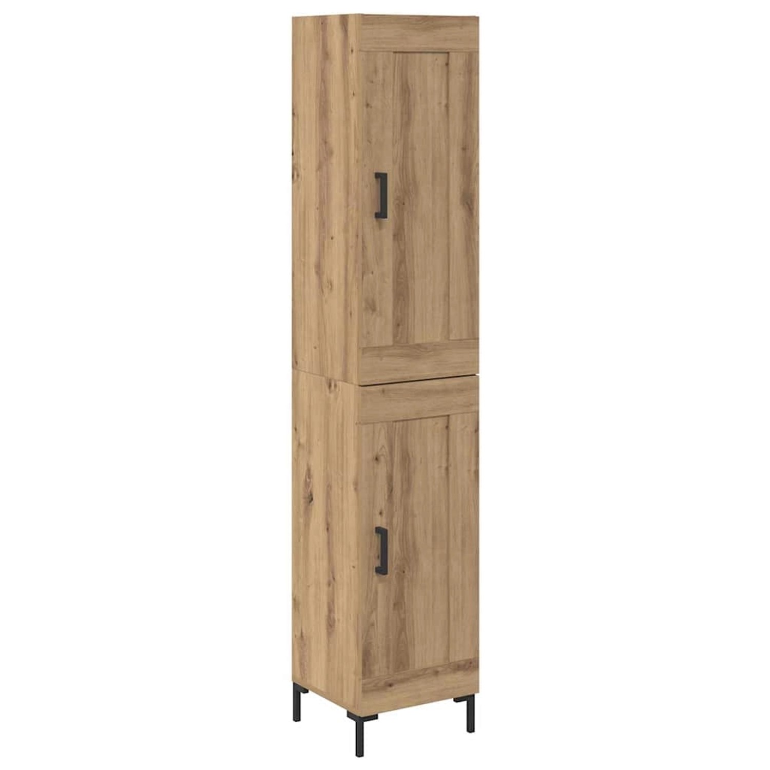 vidaXL Highboard Artisan-Eiche 34,5 x 34 x 180 cm Holzwerkstoff 3415919 günstig online kaufen