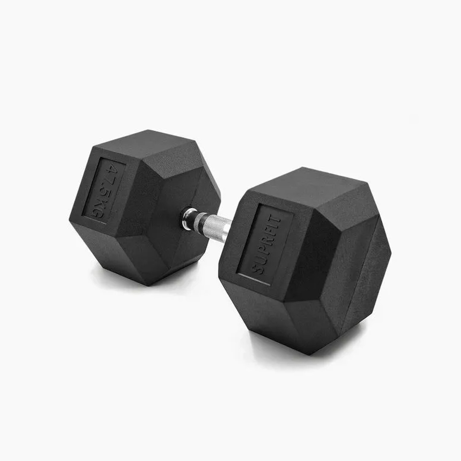 Suprfit Hex Gummi-Kurzhanteln Einzeln 47,5 kg