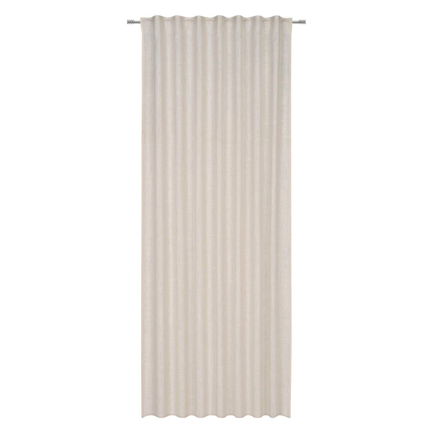 Premium Living Fertigvorhang Lina Sandfarben Leinenmix ca. 140x255cm