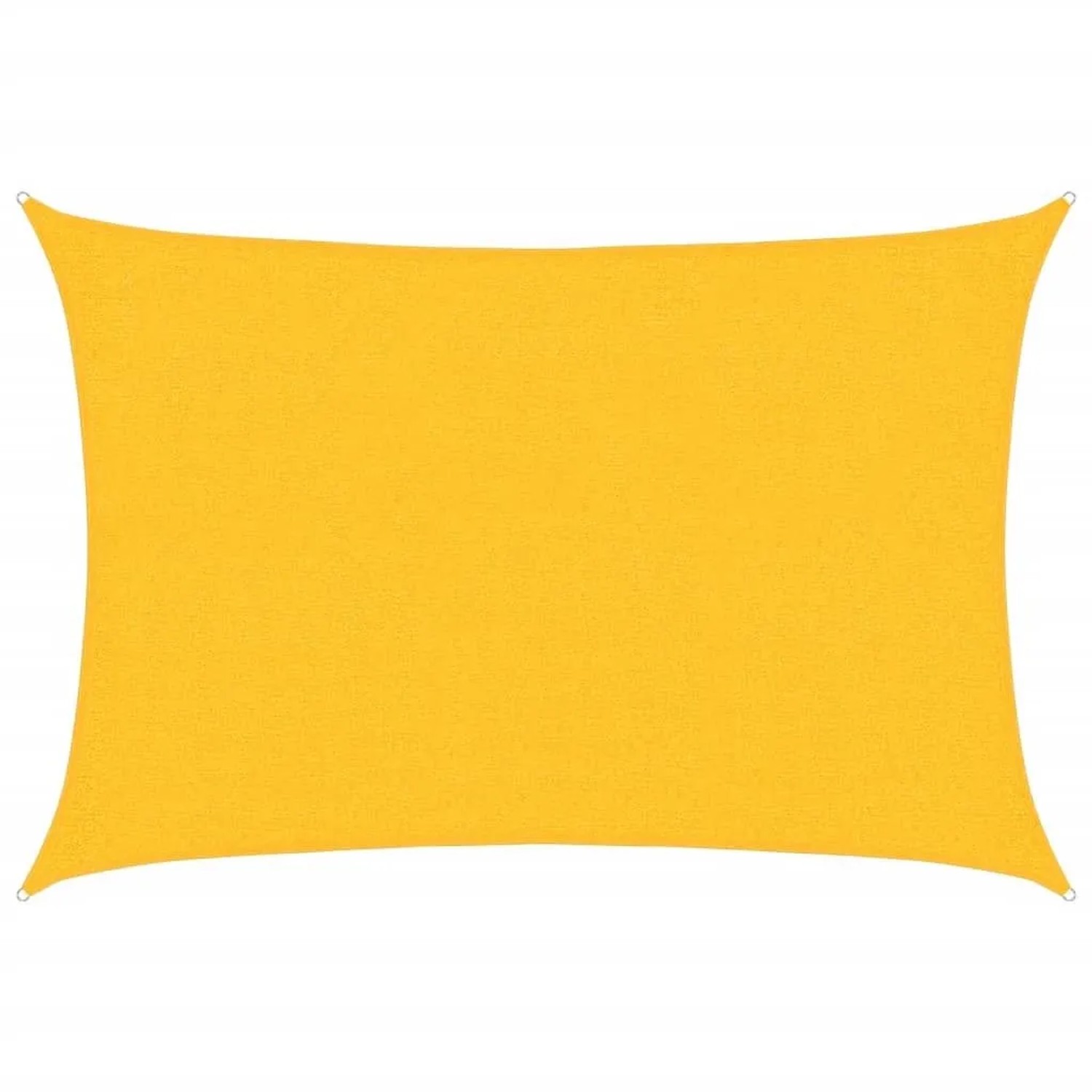 Furnicato Sonnensegel 160 G M² Rechteckig Gelb 2x3 M Hdpe