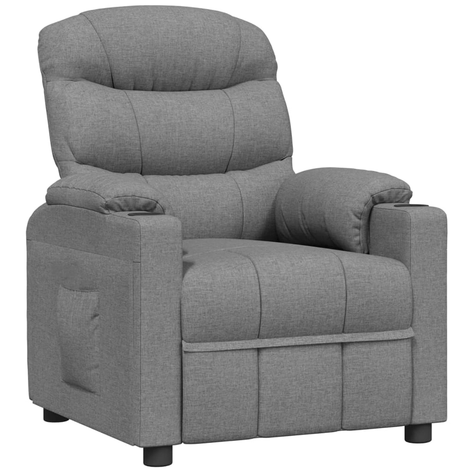 vidaXL Relaxsessel Hellgrau Stoff 348070 günstig online kaufen