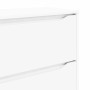 vidaXL Aufbewahrungsschrank Weiß 80 x 31 x 81 cm Holzwerkstoff 888847_12