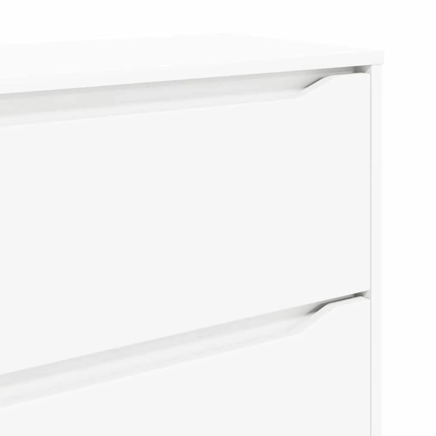 vidaXL Aufbewahrungsschrank Weiß 80 x 31 x 81 cm Holzwerkstoff 888847_12