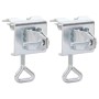 vidaXL Sonnenschirmhalter für Balkon 2 Stk 32 mm Verzinkter Stahl 4003384
