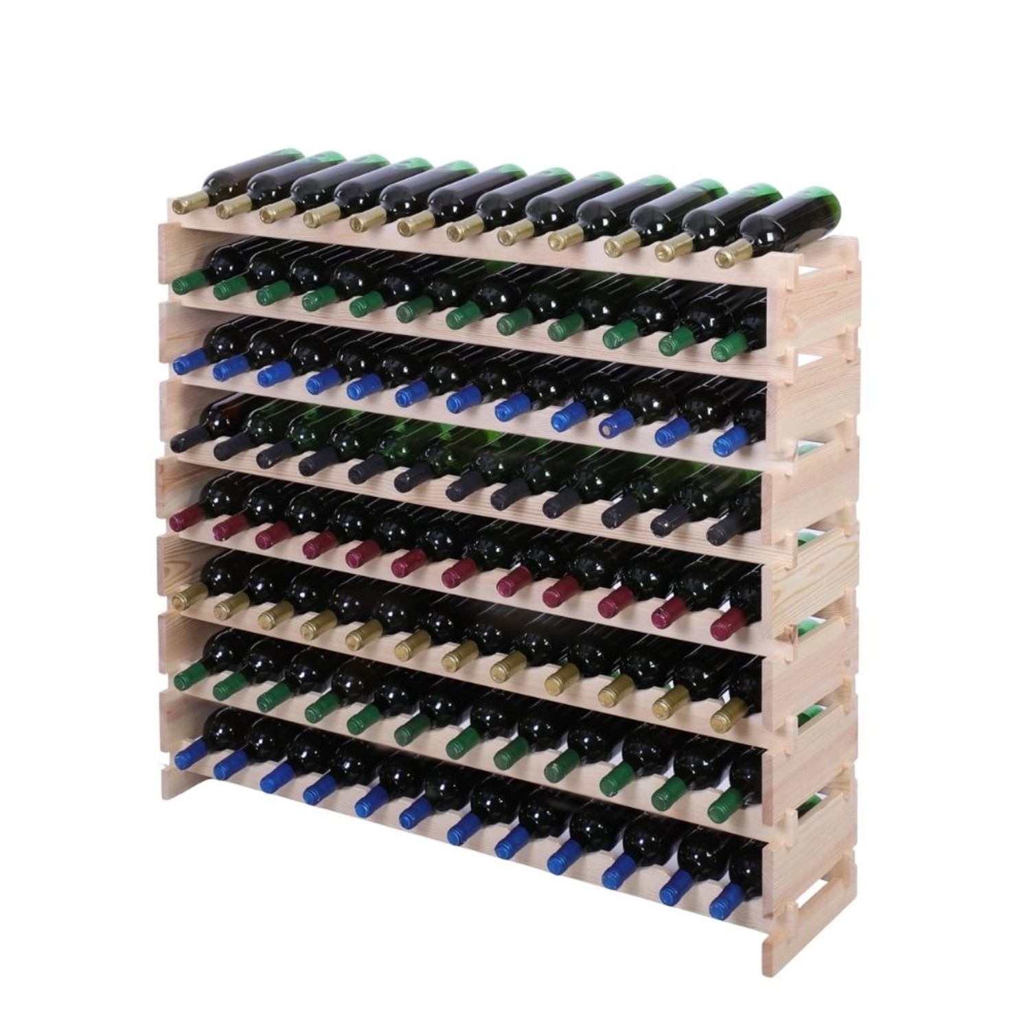 PROREGAL Weinregal VINOTECA FLEX PRO HxBxT 107x123x28cm 96 Flaschen Auf 8 E günstig online kaufen