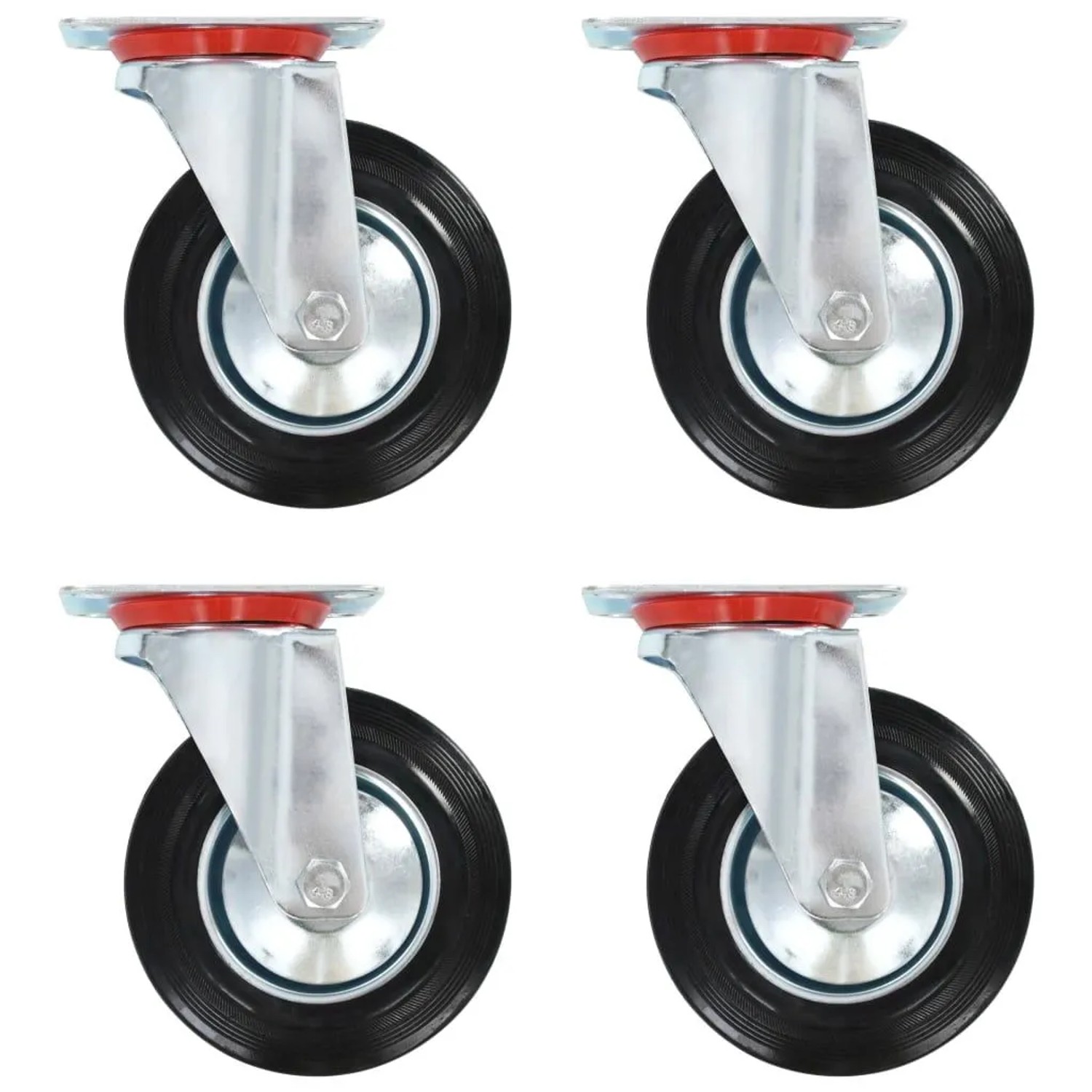 vidaXL Lenkrollen 4 Stk 160 mm 143451