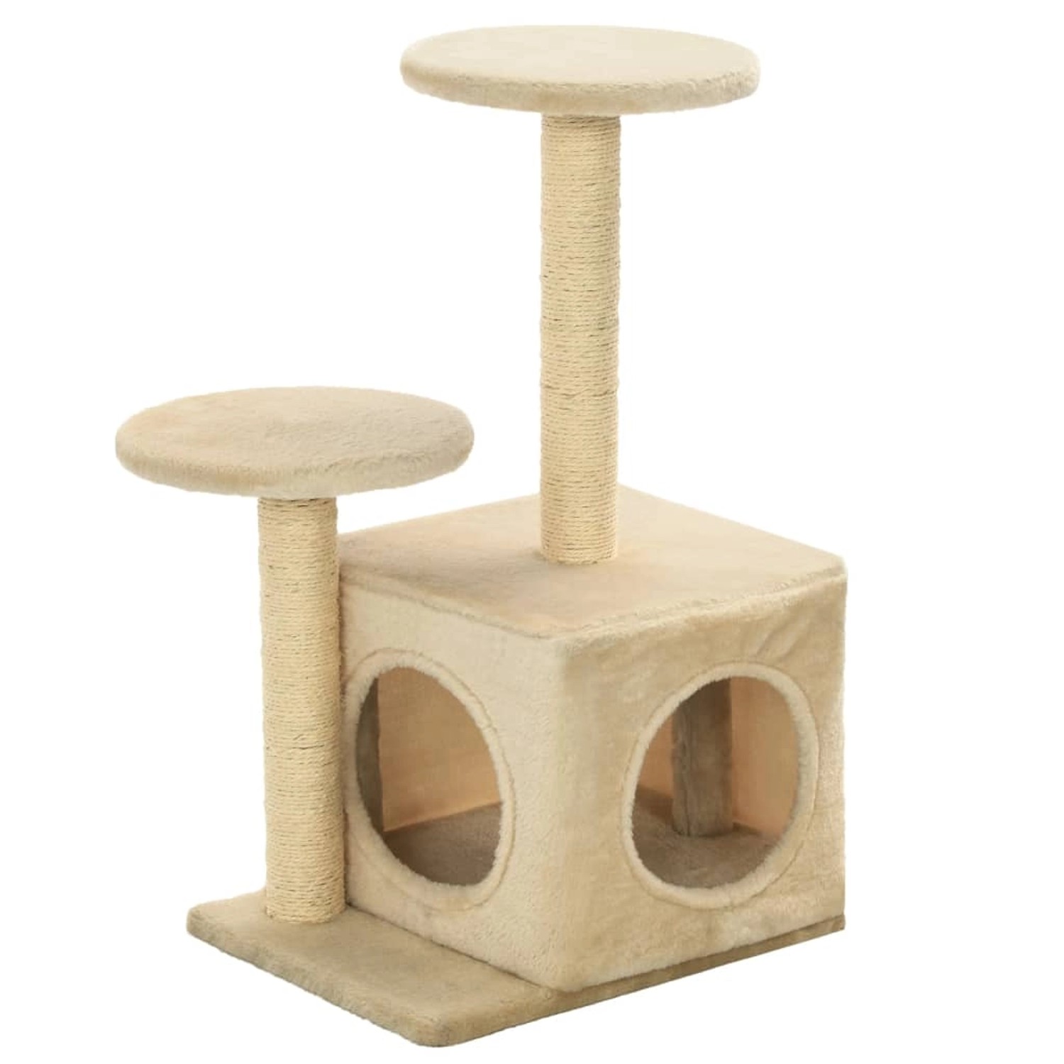 Thumbnail - vidaXL Katzen-Kratzbaum Sisal 60 cm Beige