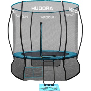 Hudora Trampolin Fantastic Complete 250 mit Sicherheitsnetz und Leiter, Ø 250 cm.
