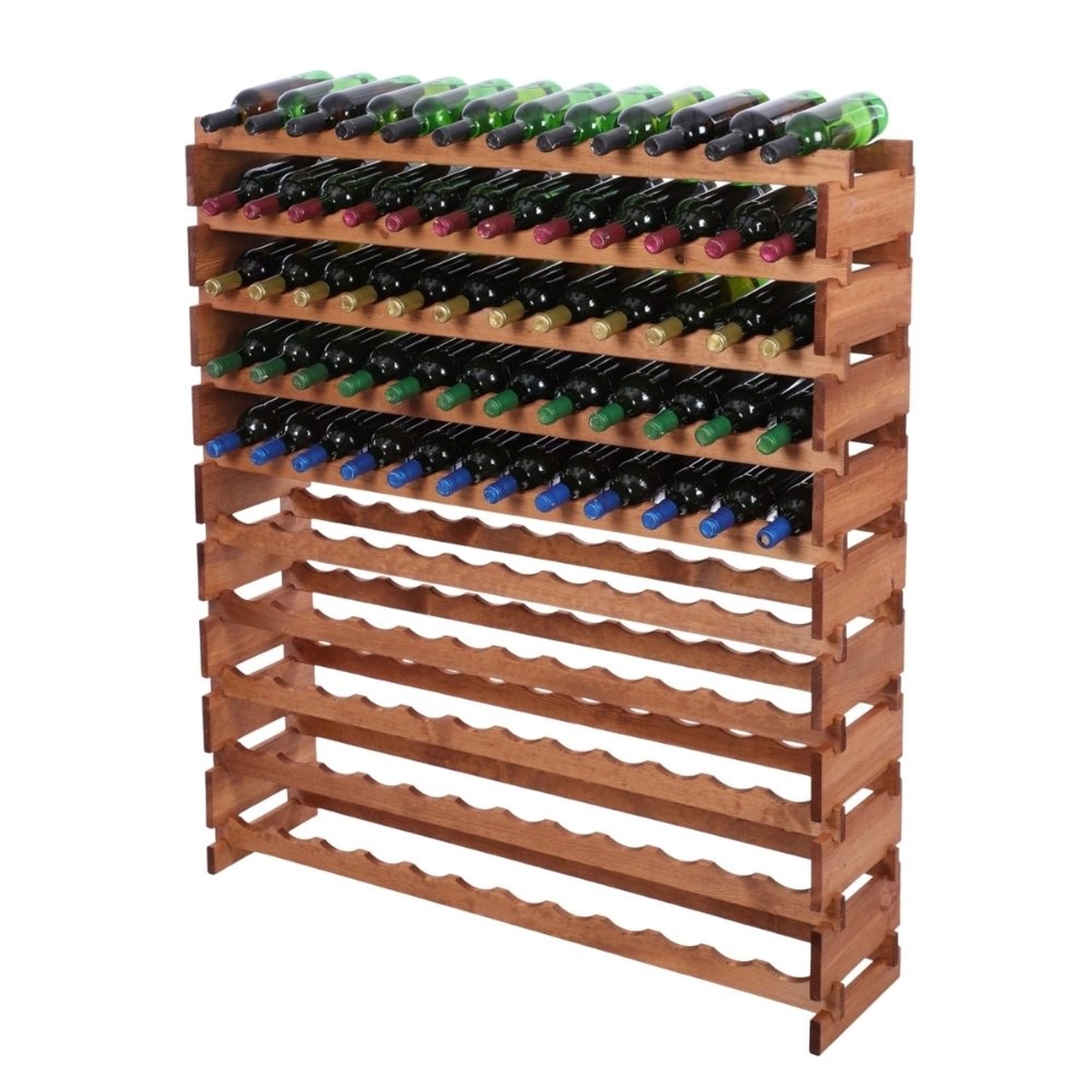 PROREGAL Weinregal VINOTECA FLEX PRO HxBxT 135x123x28cm 120 Flaschen Auf 10 günstig online kaufen