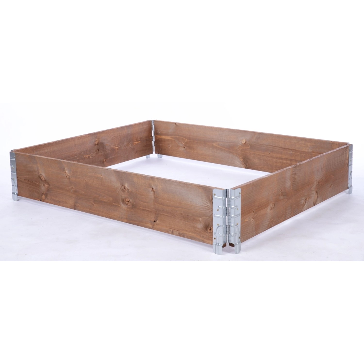 PROREGAL Hochbeetkisten GrowBox HxBxT 20x120x100cm 1 Ebene Holz Braun günstig online kaufen