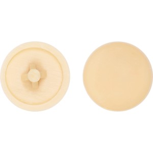 LUX Abdeckkappen PZ3, Beige, 30 Stück, für Spanplattenschrauben und Universalschrauben.