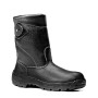 Schwarzer Elten Sicherheitsschlupfstiefel Form C Stan S3 Hi Gr. 41 aus Leder.
