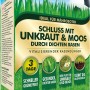 Westland Rasendünger Schluss mit Unkraut & Moos, 2,8kg für 80m², vitalisierender Dünger für dichten Rasen.