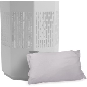 HomeLuxWorld Kompakter Designer-Luftentfeuchter in Grau