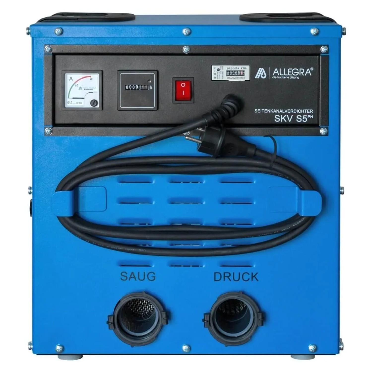 ALLEGRA Seitenkanalverdichter S5 PH mit Stromverteiler_2