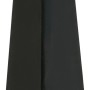 Schwarze Kunststoff Winkelleiste, 20x20mm, 2500mm lang.