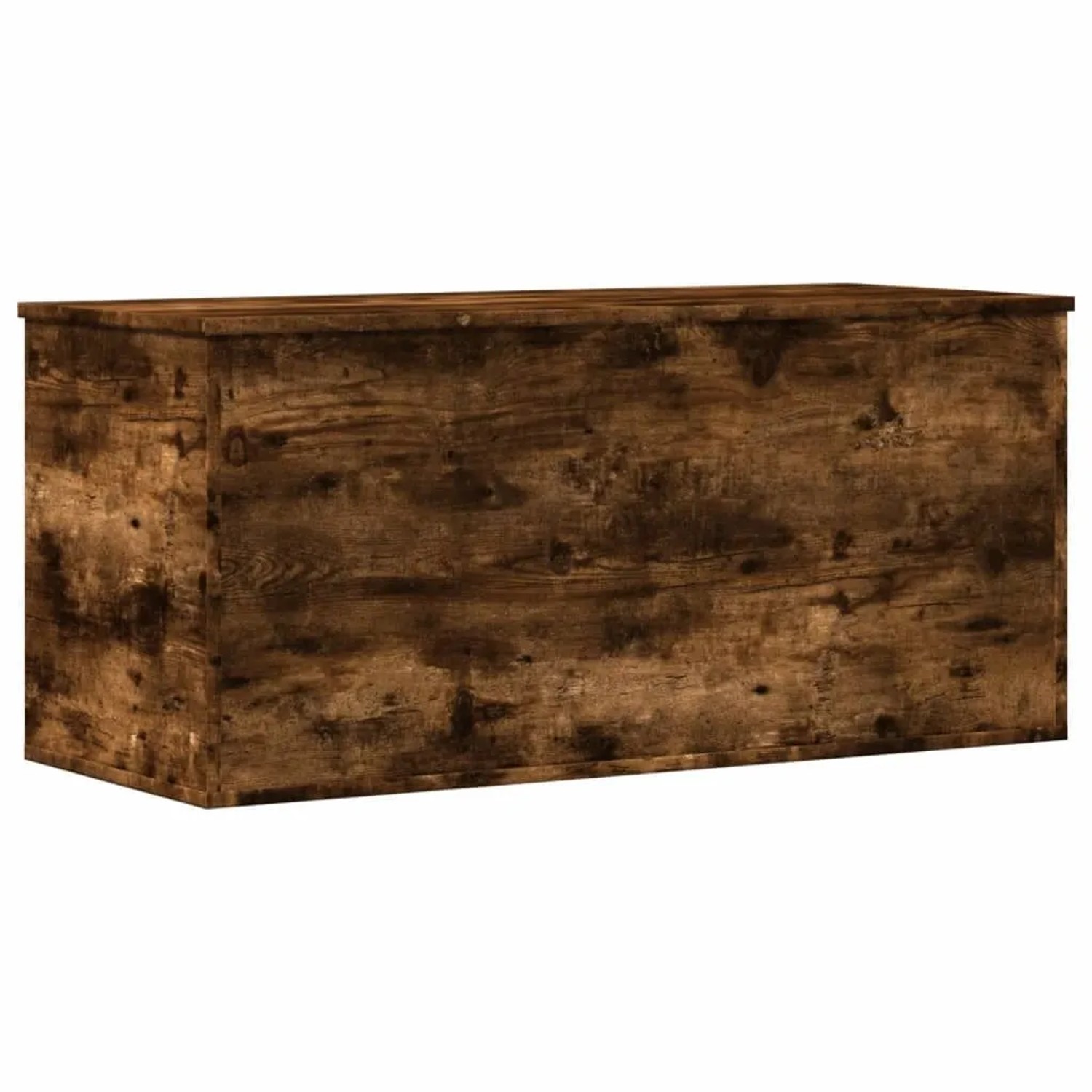 vidaXL Truhe Räuchereiche 100x42x46 cm Holzwerkstoff 840664