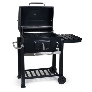 Wiltec Bbq Holzkohle Grillwagen Gartengrill Barbecue Smoker Holzkohlegrill Grillstation