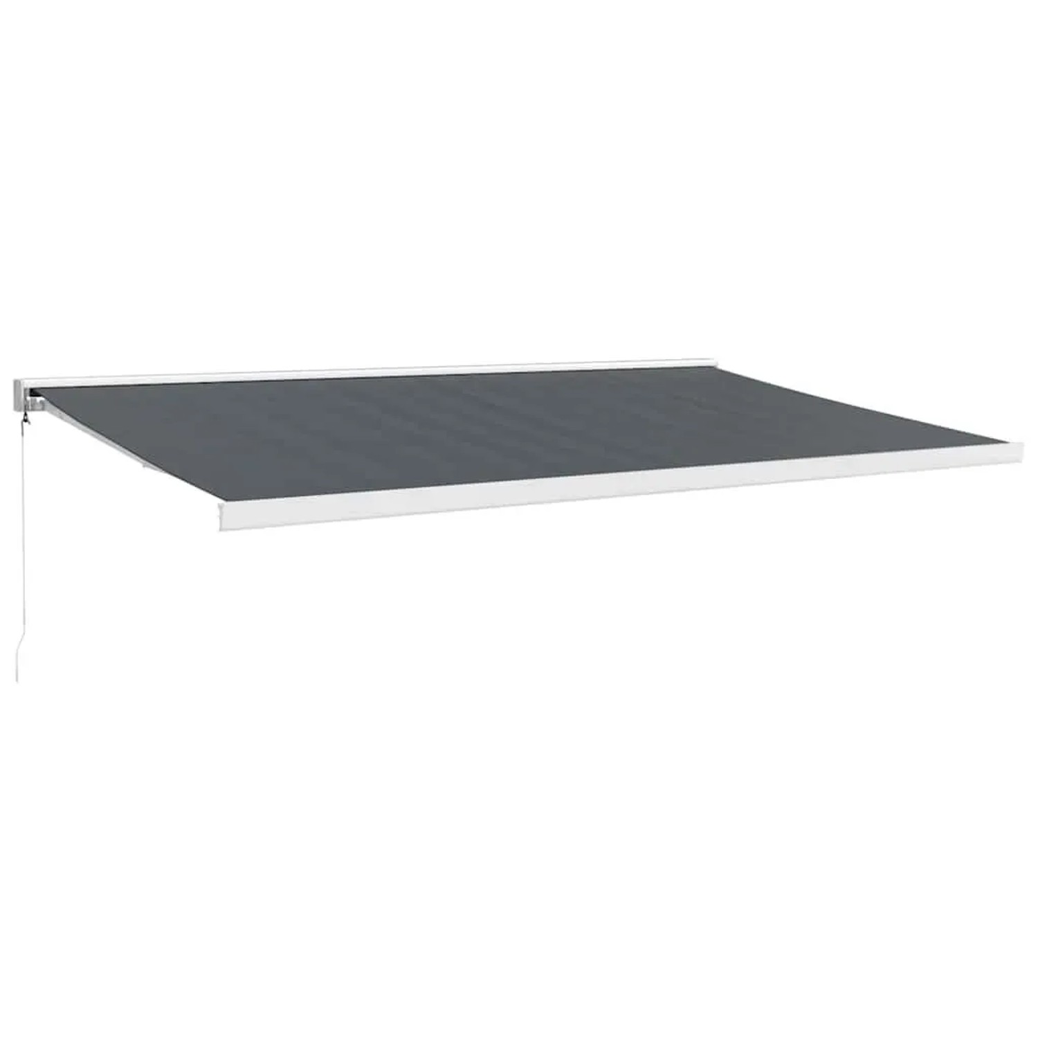 vidaXL Markise Einziehbar Anthrazit 5x3 m Stoff und Aluminium 3154540