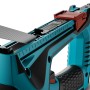 Novus Elektrotacker J-150 in Türkis mit Magazin für Klammern. Ideal zum Befestigen von Stoffen.