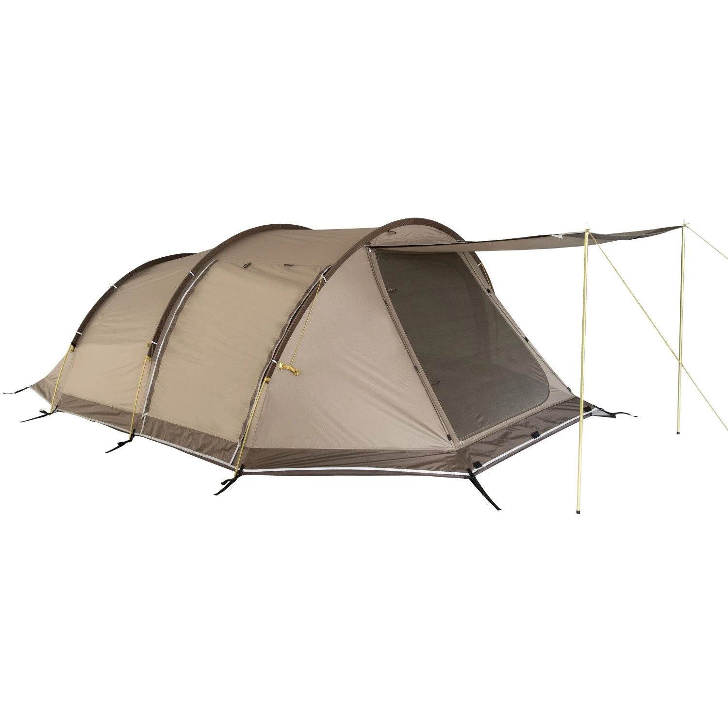 TAMBU Trekking Tunnelzelt DURDANTA 4 für 4 Personen 470 x 300 x 145 cm