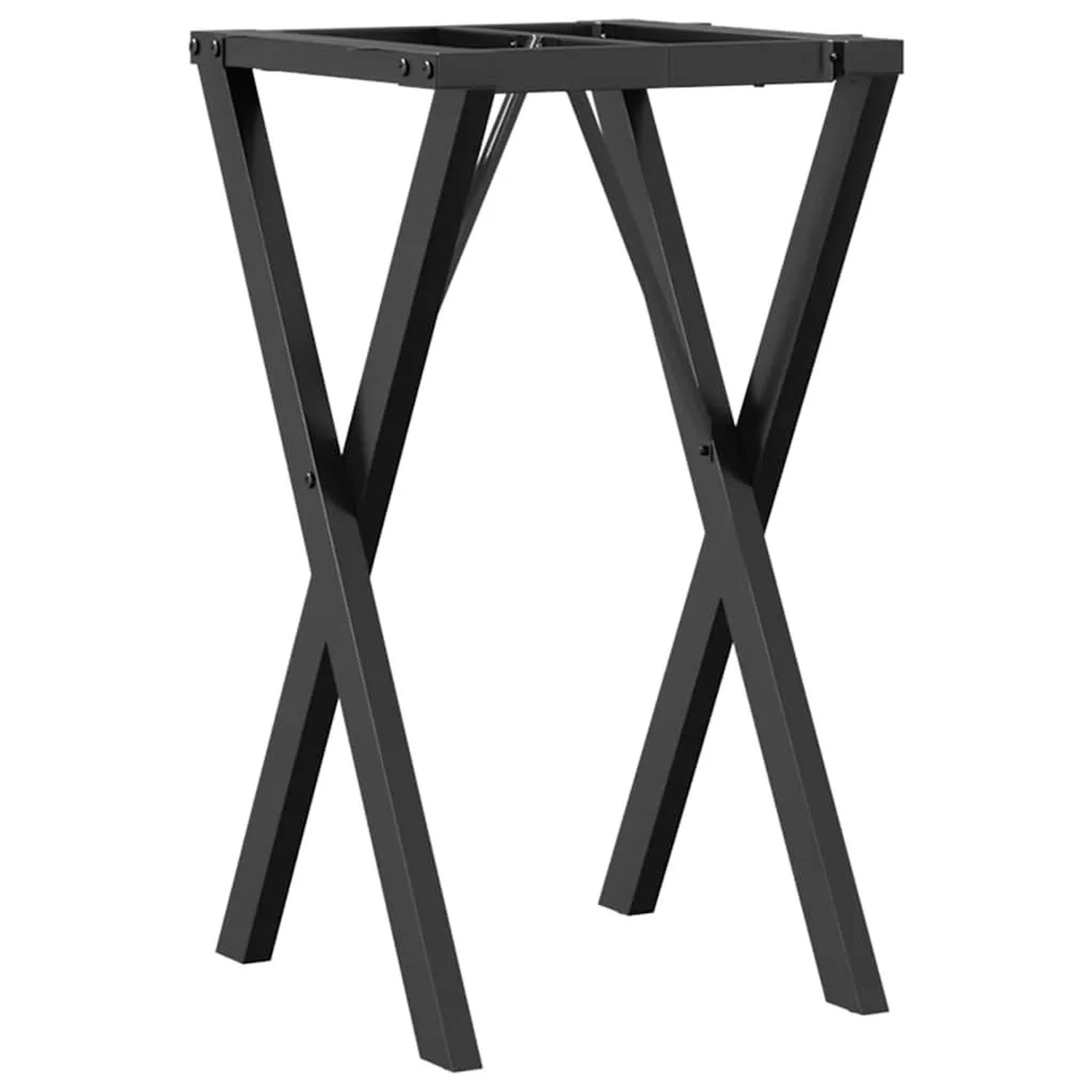 vidaXL Esstisch-Gestell in X-Form 40x40x73 cm Stahl 357903