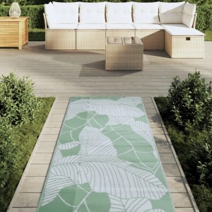 vidaXL Outdoor-Teppich ARAKIL Grün 80x250 cm PP 368585