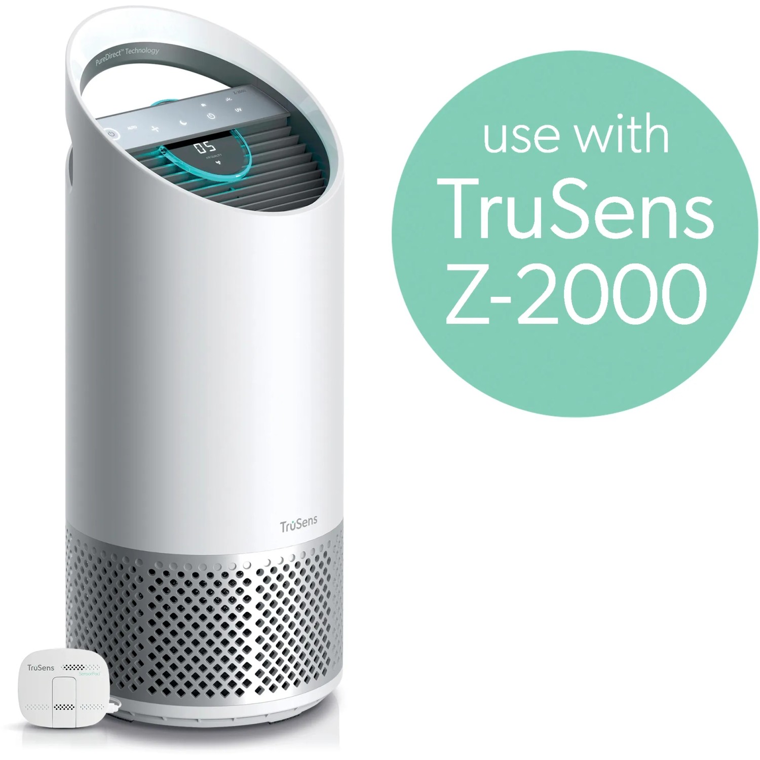 Leitz TruSens Z-2000 Luftreiniger mit Spezialfilter gegen Gerüche und VOC.