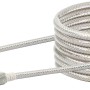Schwaiger SAT Anschlusskabel, 10 m, mit F-Steckern und 110 dB Schirmung für störungsfreien Empfang.