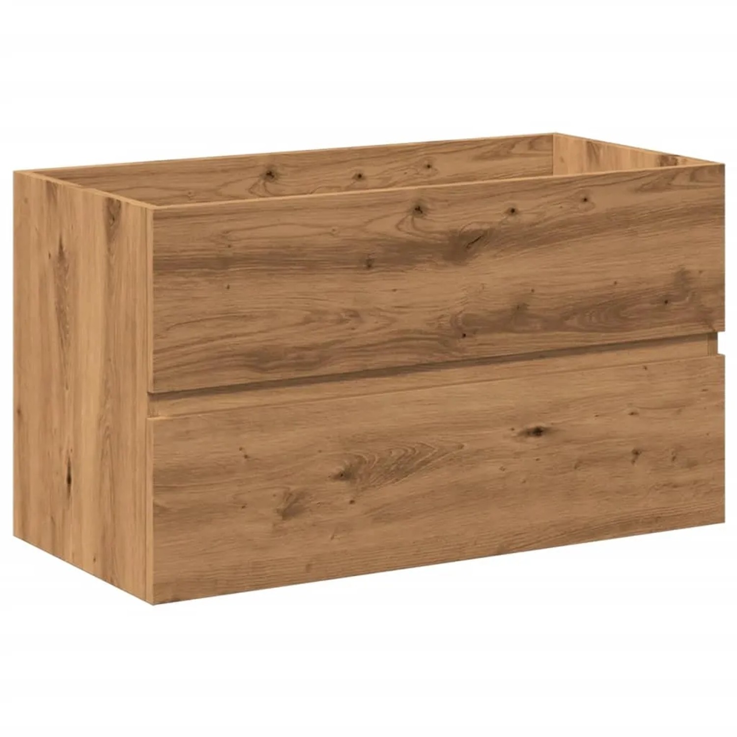 vidaXL Waschbeckenunterschrank mit Einbaubecken Artisan-Eiche 3328924_6