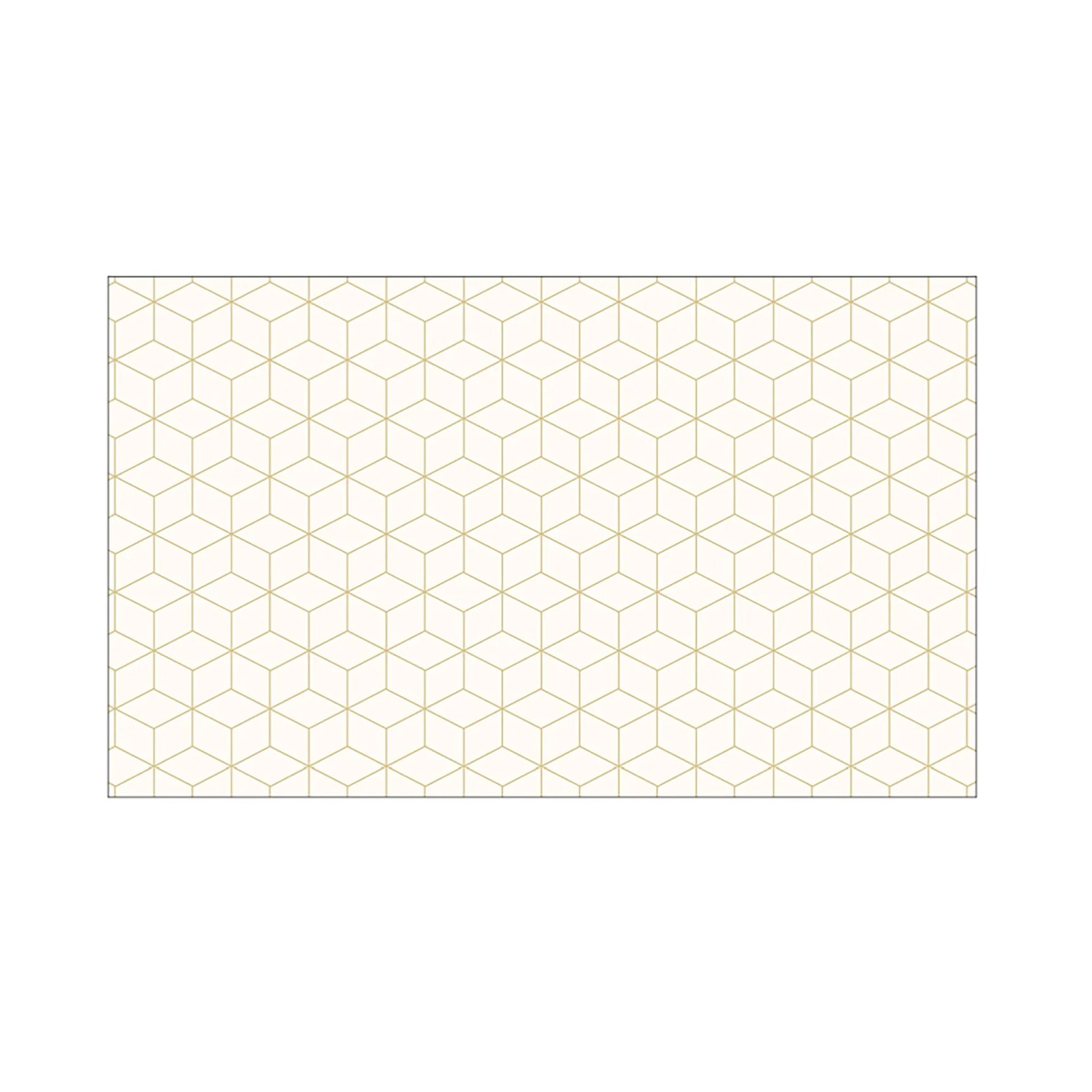 MySpotti Küchenrückwand Profix Cucina Hexagon Creme 100 x 60 cm Crema