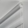 Gardinia Doppelrollo EasyFix, 90x150 cm, Grau: Detailansicht des Rollos mit Kettenzug.