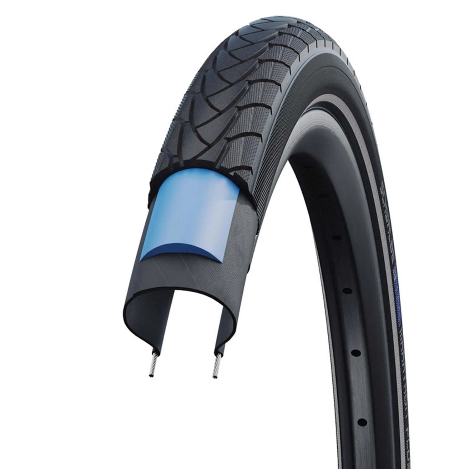 Schwalbe Reifen Marathon Plus HS440 20x1.75 Zoll 47-406 sw-TwinSkin Refl.SG EC