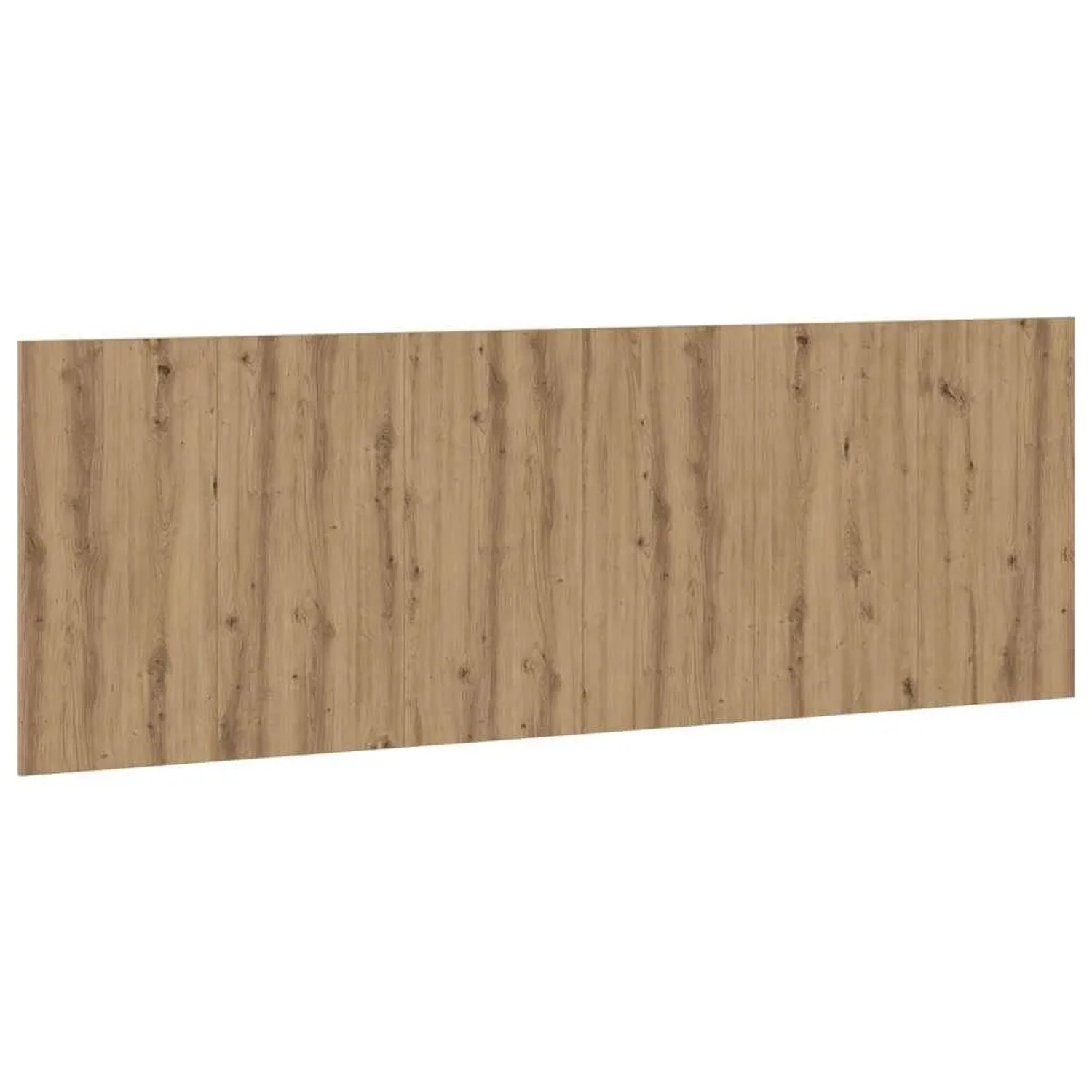 vidaXL Kopfteil Wandmontage Artisan-Eiche 240x1,5x80 cm Holzwerkstoff 856831