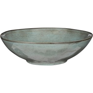 Grüne Mica Decorations Schale Tabo, Ø 30,5 cm, aus Keramik, Geschirr für Küche & Esstisch.