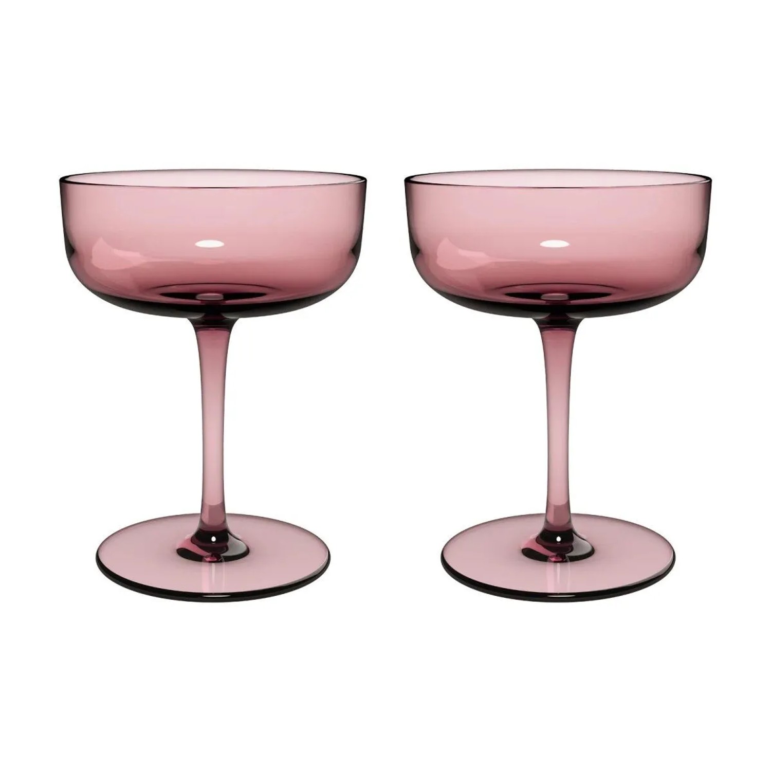 like. by Villeroy & Boch Like Glass Sektschalen Dessertschalen 100 ml 2er Set Grape