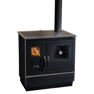 Haas+Sohn Herd HSH 81 Backfach Rechts Schwarz 7,4 kW