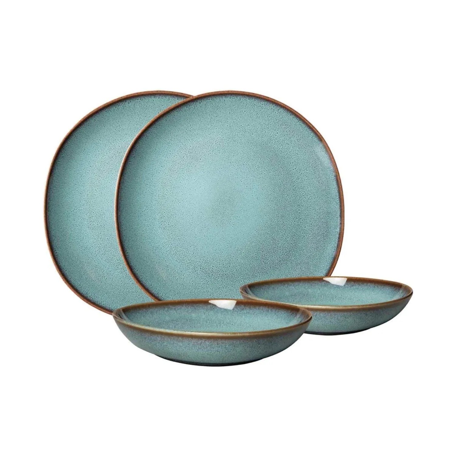 like. by Villeroy & Boch Lave Tafel-Set 4-teilig Glacé