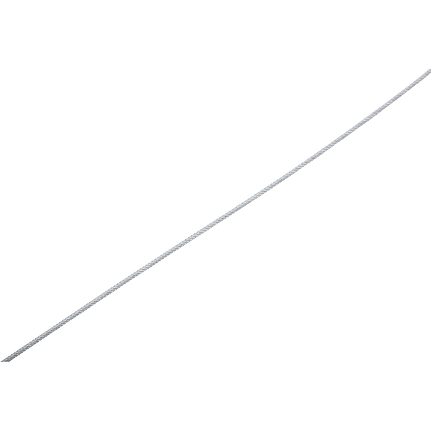 Drahtseil Ø 4/5 mm Silber Meterware