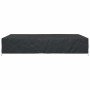 Schwarze, wasserfeste vidaXL Möbelabdeckung 350x260x90 cm aus 210D Stoff. Robuste Schutzhülle für Gartenmöbel.