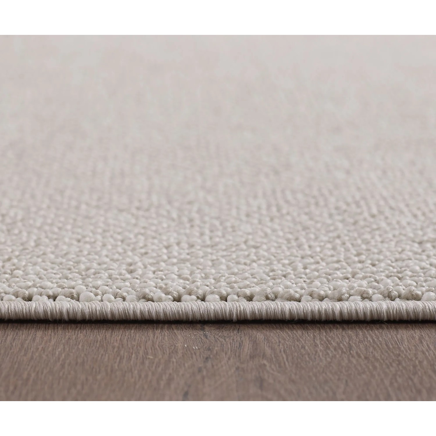 Detailansicht: Ayyildiz Kurzflorteppich Loom 4300 Creme (80x250 cm).