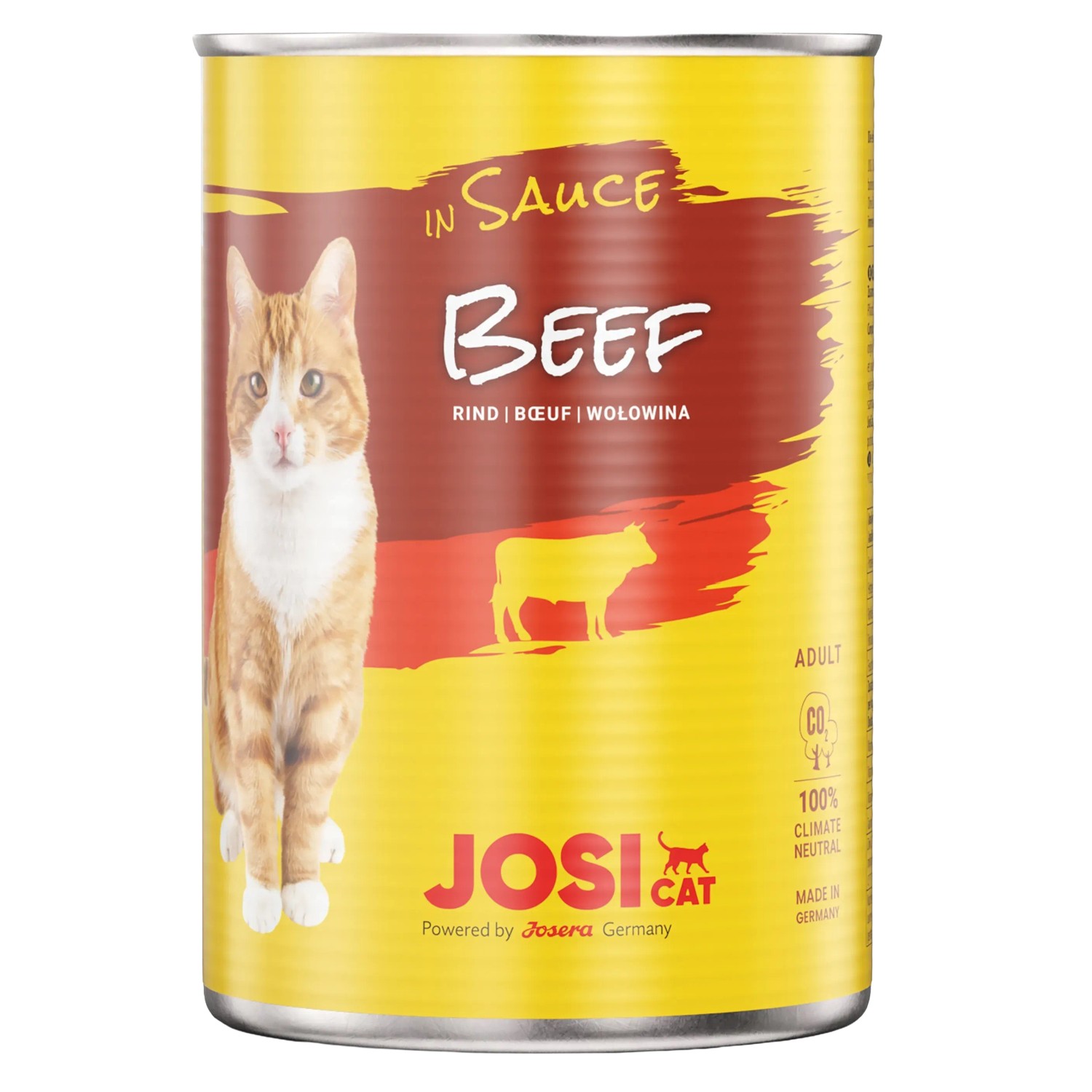 JosiCat Katzen-Nassfutter Beef in Sauce 415 g